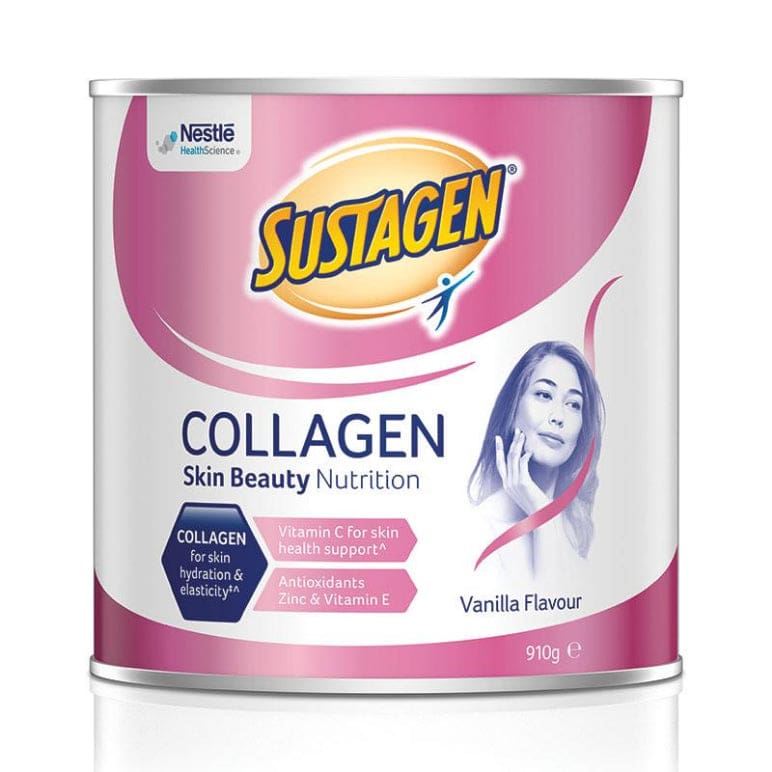 Sustagen Collagen 910g front image on Livehealthy HK imported from Australia
