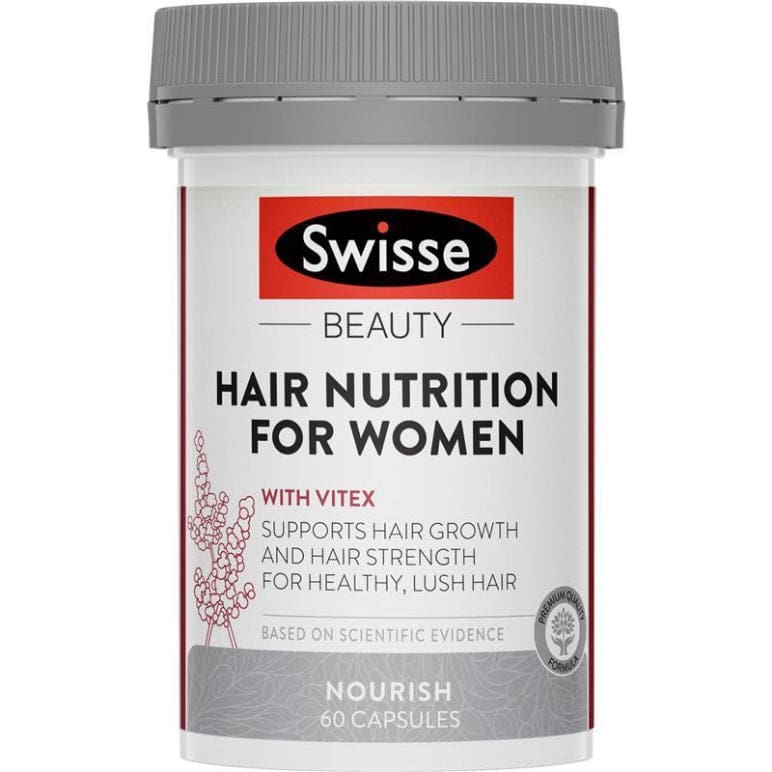 Swisse Hair Nutrition For Women 60 Capsules front image on Livehealthy HK imported from Australia