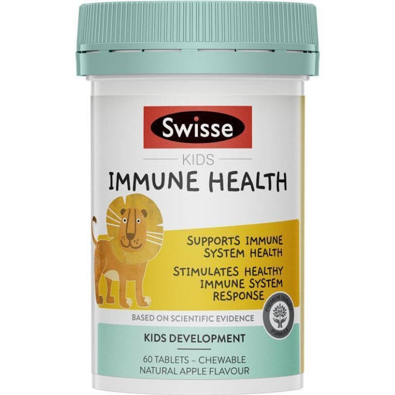 Swisse Kids Immune Health 60 Tablets front image on Livehealthy HK imported from Australia