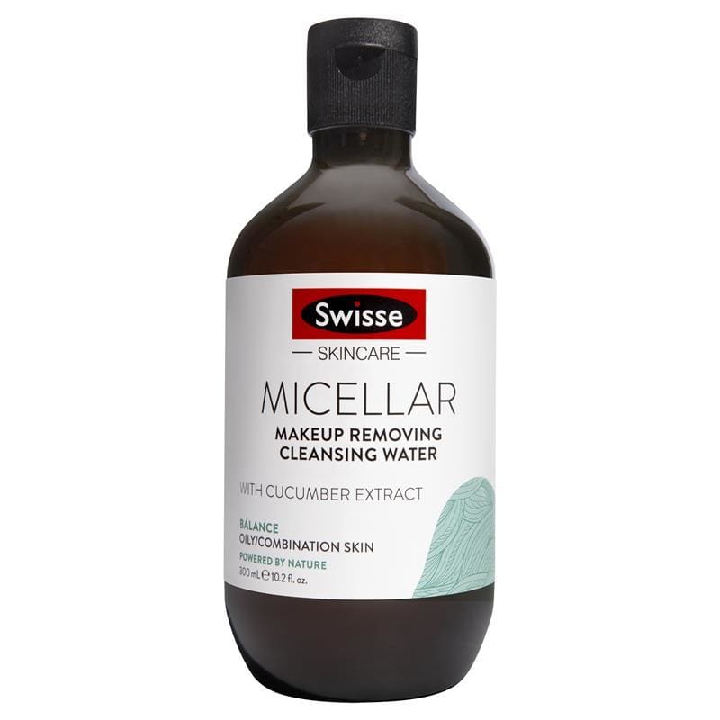 Swisse Skincare Micellar Makeup Removing Cleansing Water 300ml front image on Livehealthy HK imported from Australia