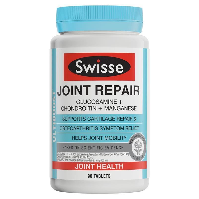 Swisse Ultiboost Joint Repair 90 Tablets front image on Livehealthy HK imported from Australia