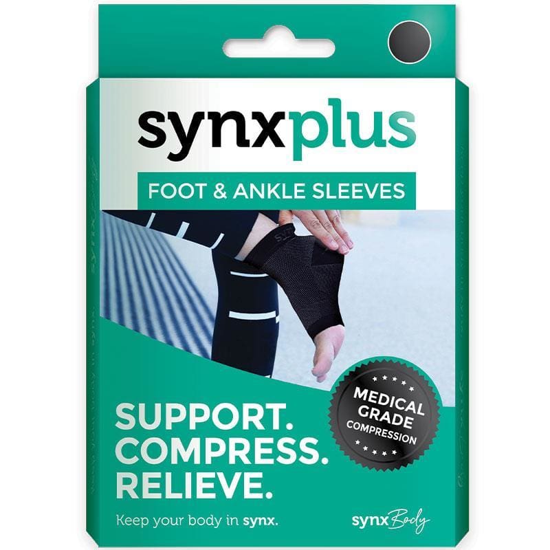 Synxplus Foot & Ankle Sleeve Extra Large front image on Livehealthy HK imported from Australia