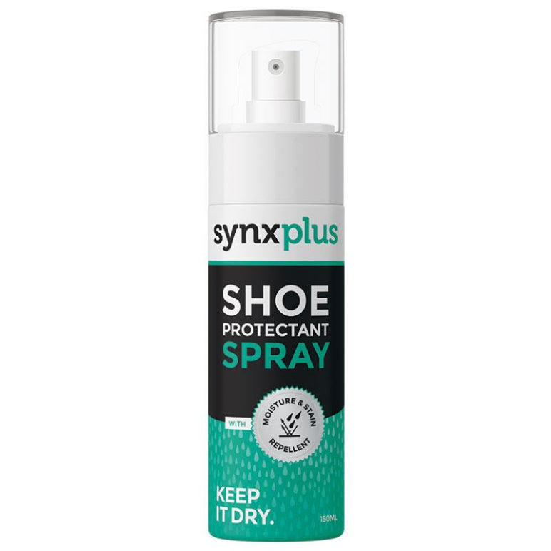 Synxplus Shoe Protectant Spray 150ml front image on Livehealthy HK imported from Australia