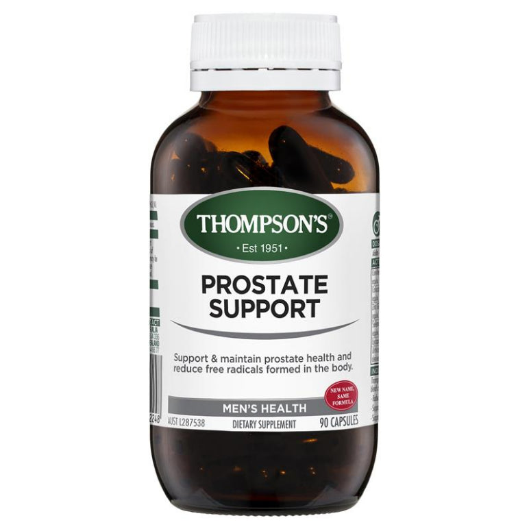 Thompson's Prostate Manager 90 Capsules front image on Livehealthy HK imported from Australia