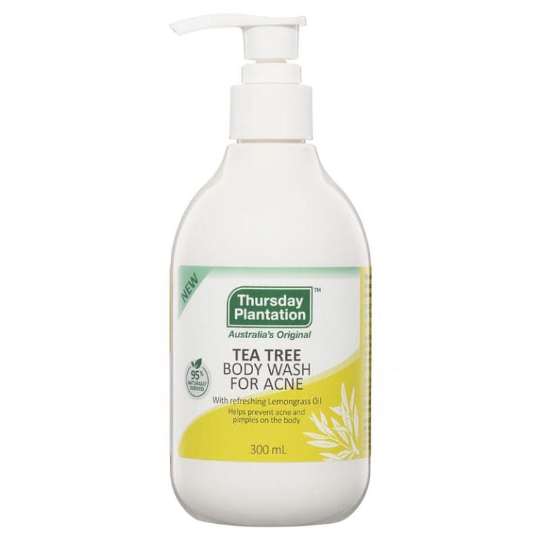Thursday Plantation Tea Tree Body Wash for Acne 300ml front image on Livehealthy HK imported from Australia