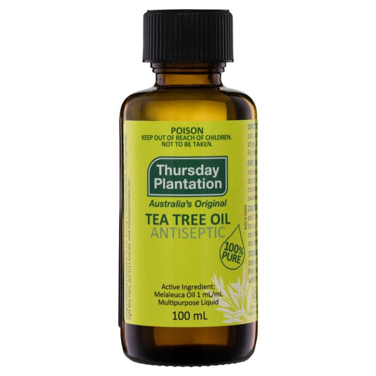 Thursday Plantation Tea Tree Oil 100ml front image on Livehealthy HK imported from Australia