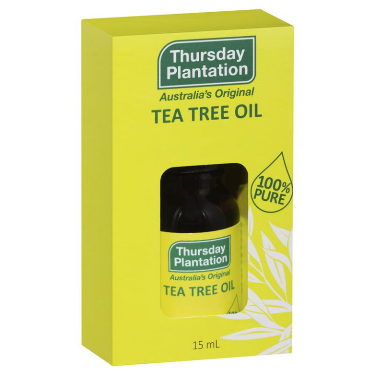 Thursday Plantation Tea Tree Oil 15ml front image on Livehealthy HK imported from Australia
