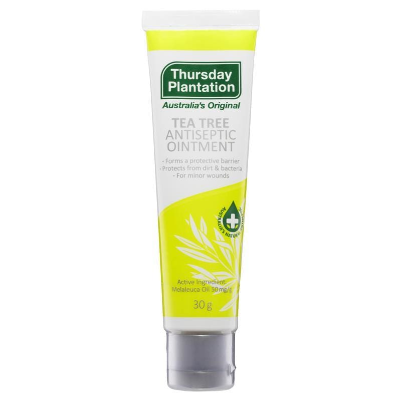 Thursday Plantation Tea Tree Ointment 30g front image on Livehealthy HK imported from Australia