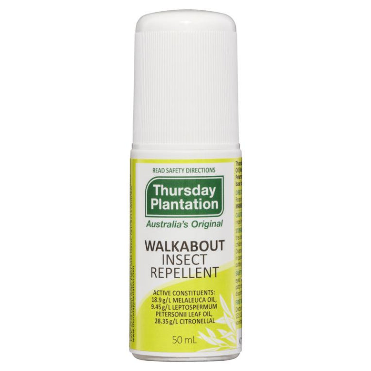 Thursday Plantation Walkabout Insect Repellent Roll-On 50mL front image on Livehealthy HK imported from Australia
