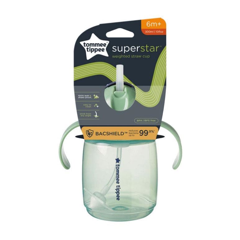 Tommee Tippee Trainer Straw Cup 300ml front image on Livehealthy HK imported from Australia