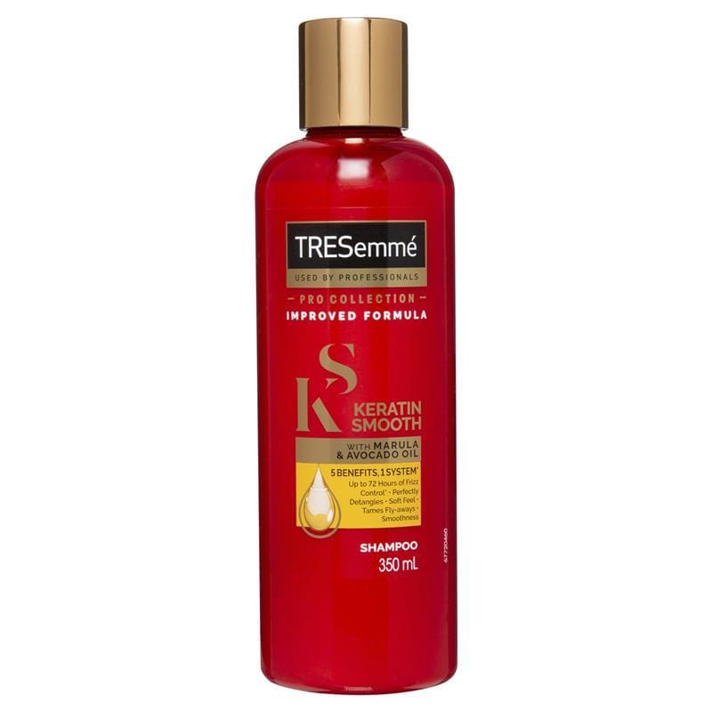Tresemme Keratin Smooth Shampoo 350ml front image on Livehealthy HK imported from Australia