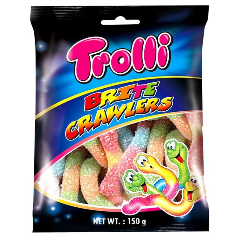 Trolli Britecrawler 150g front image on Livehealthy HK imported from Australia