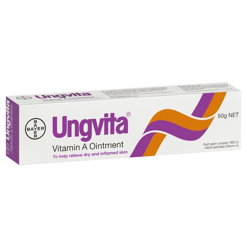 Ungvita Ointment 50g tube front image on Livehealthy HK imported from Australia