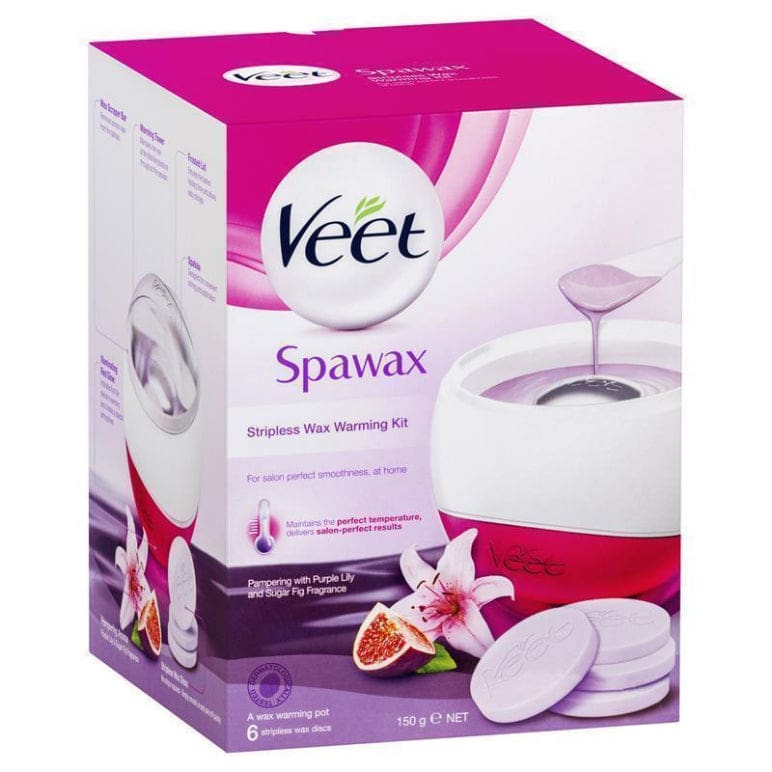 Veet Spawax Hair Removal Wax Starter Kit front image on Livehealthy HK imported from Australia