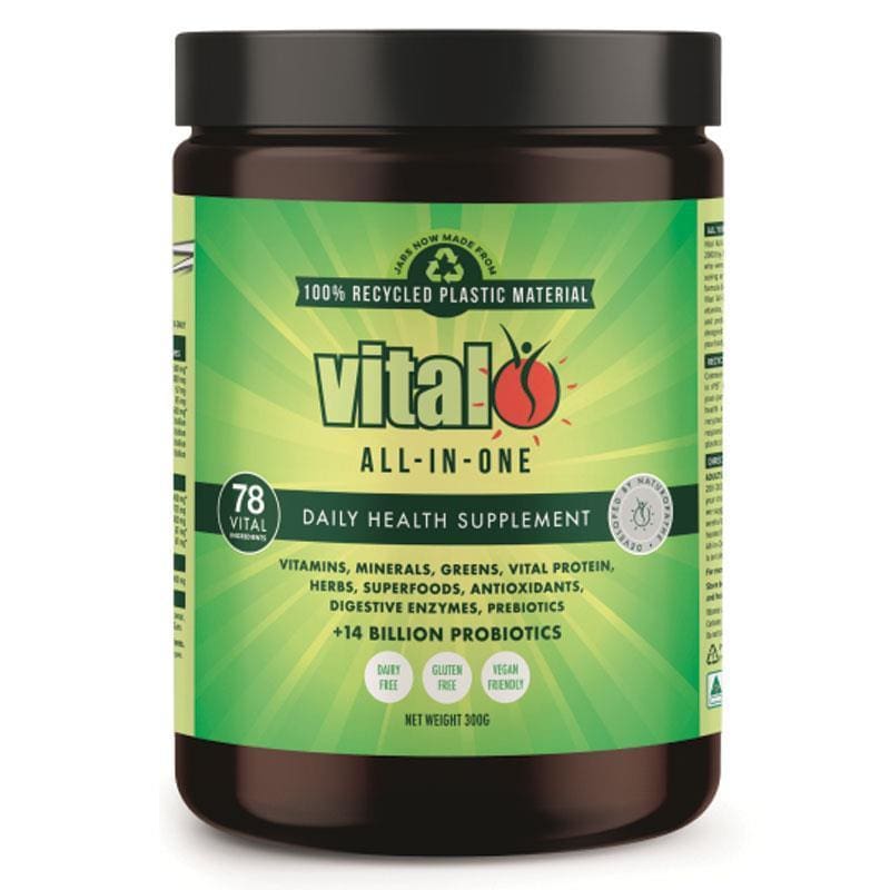 Vital All In One 300g Powder front image on Livehealthy HK imported from Australia