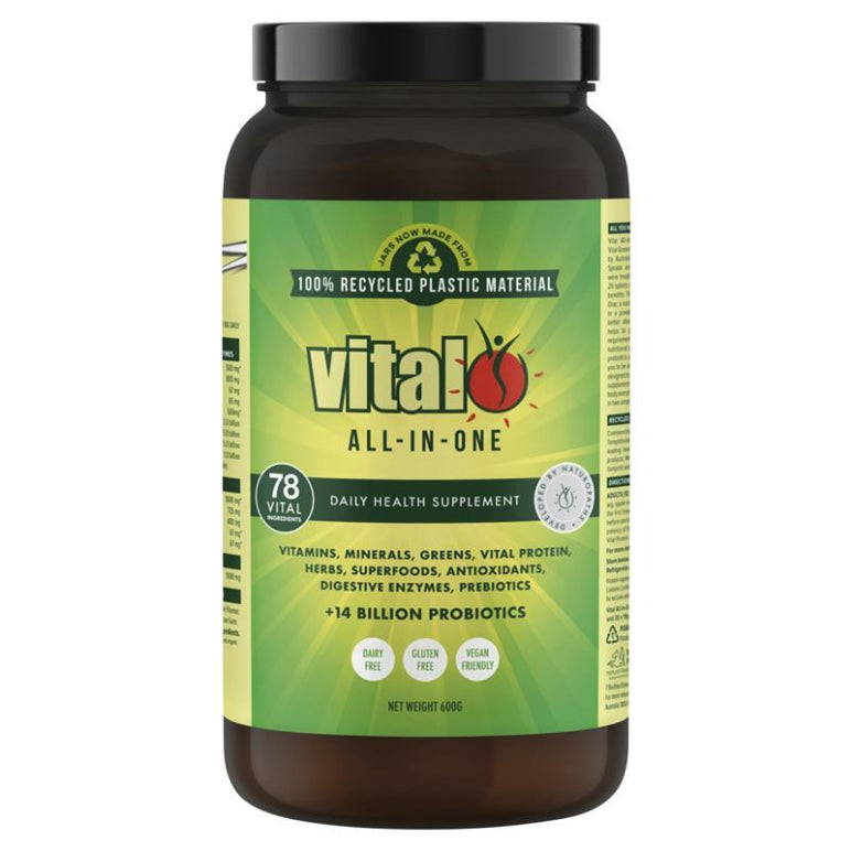 Vital All In One 600g Powder front image on Livehealthy HK imported from Australia