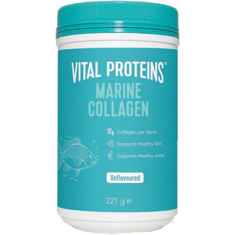 Vital Proteins Marine Collagen Unflavoured 221g front image on Livehealthy HK imported from Australia