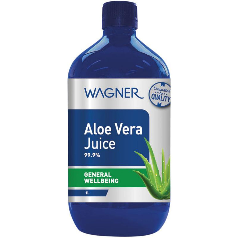 Wagner Aloe Vera Juice 1 Litre front image on Livehealthy HK imported from Australia