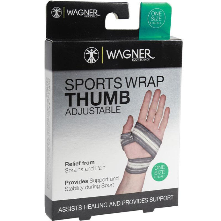 Wagner Body Science Sports Wrap Thumb Adjustable front image on Livehealthy HK imported from Australia
