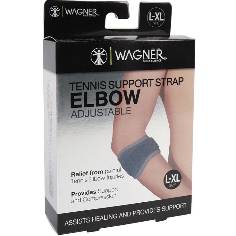 Wagner Body Science Support Strap Tennis Elbow Adjustable Large/Extra Large front image on Livehealthy HK imported from Australia
