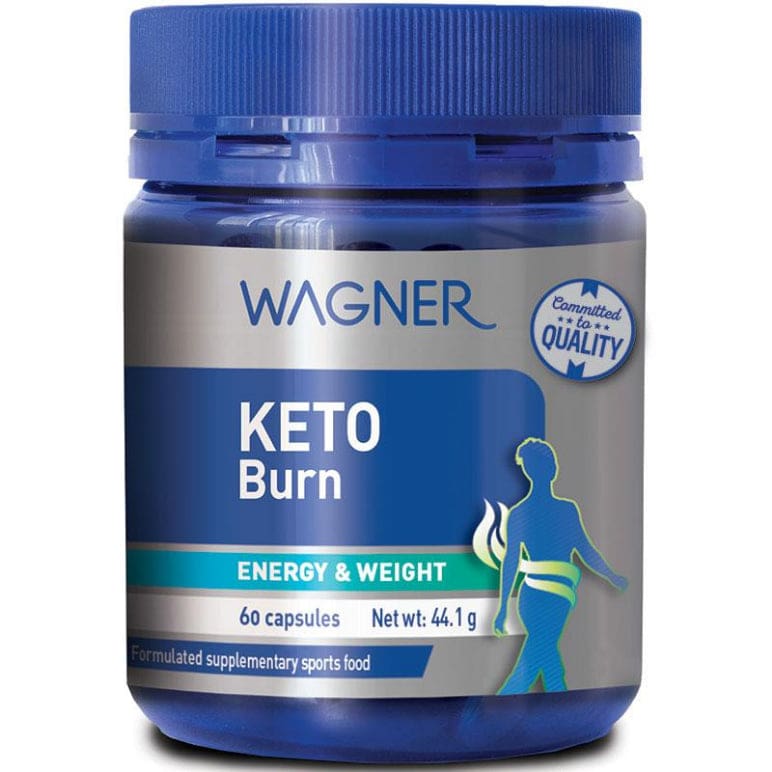 Wagner Keto Burn 60 Capsules front image on Livehealthy HK imported from Australia