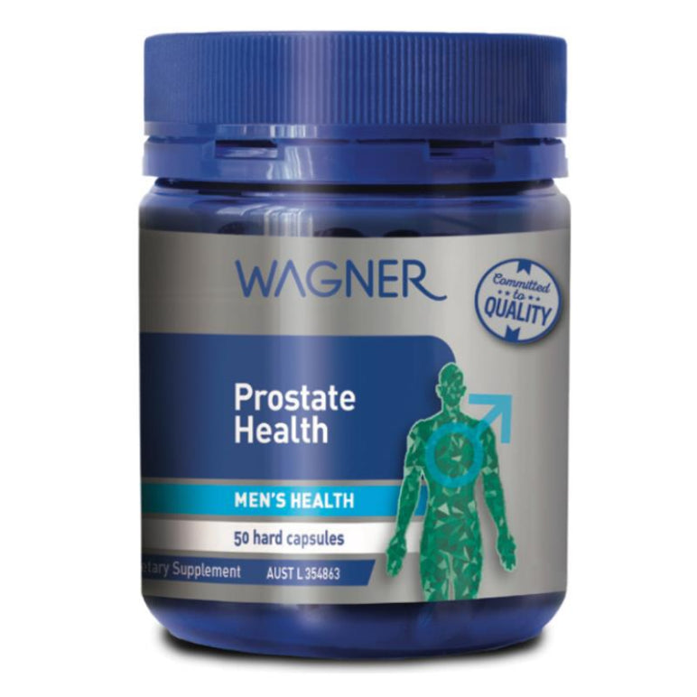 Wagner Prostate Health 50 Capsules front image on Livehealthy HK imported from Australia