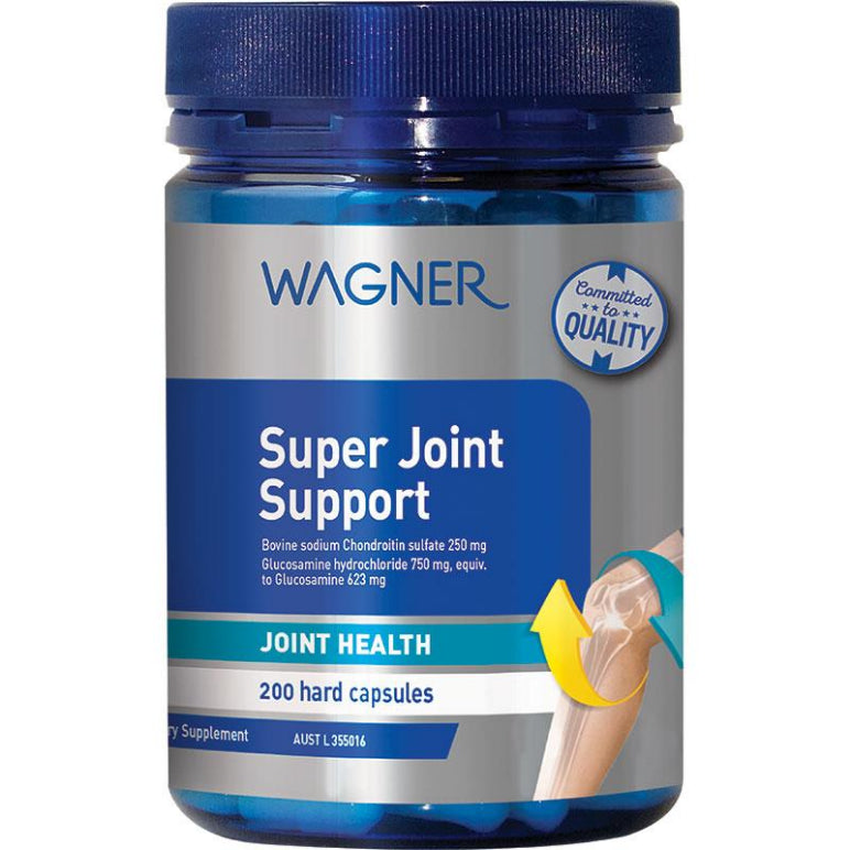 Wagner Super Joint Support 200 Capsules front image on Livehealthy HK imported from Australia