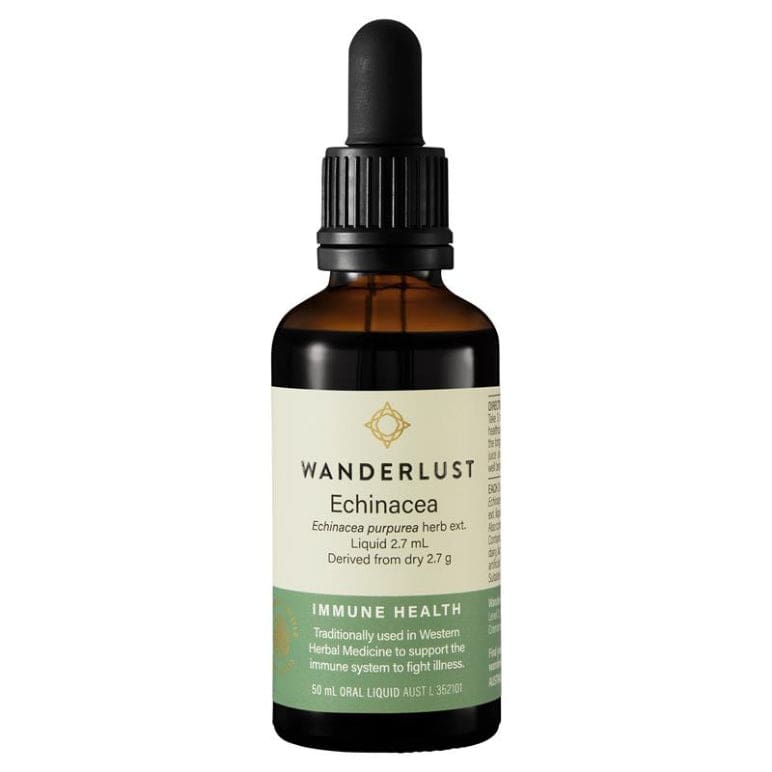 Wanderlust Echinacea 50ml front image on Livehealthy HK imported from Australia