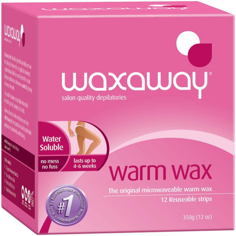 Waxaway Warm Wax 350g front image on Livehealthy HK imported from Australia