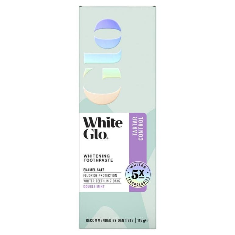 White Glo Tartar Control Toothpaste 115g front image on Livehealthy HK imported from Australia