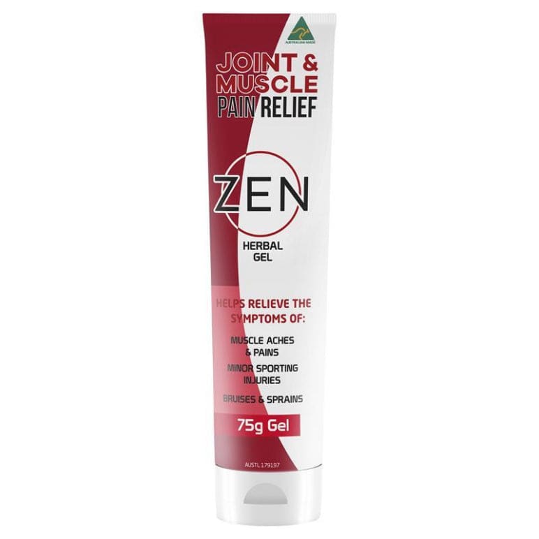 Zen Herbal Gel 75g front image on Livehealthy HK imported from Australia
